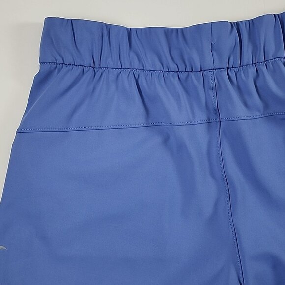 ZYIA Active Women's Blue Athletic Shorts Unlined 3.5" Inseam Pockets Size Large - Picture 6 of 11